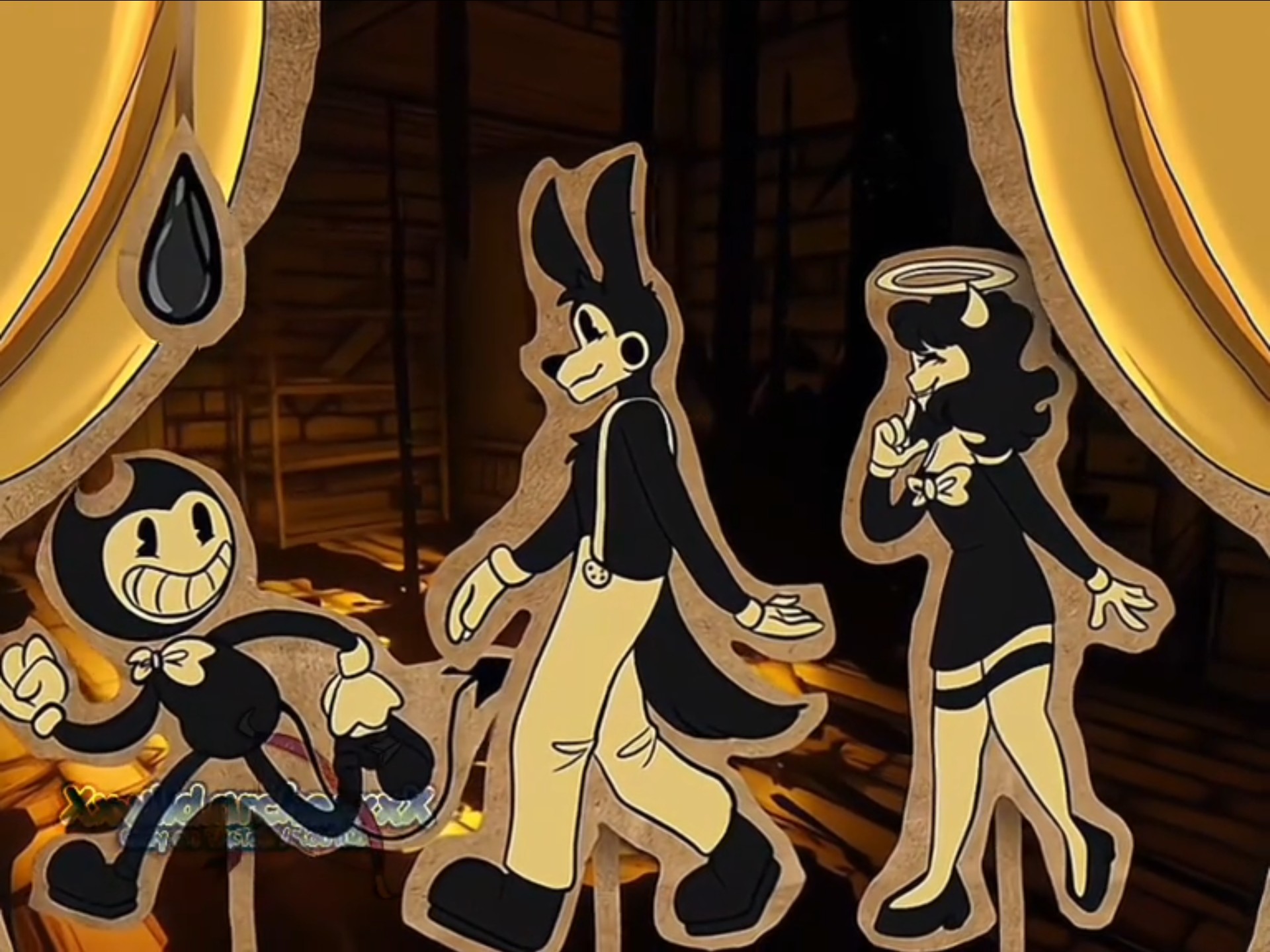 班迪与墨水机器/meme