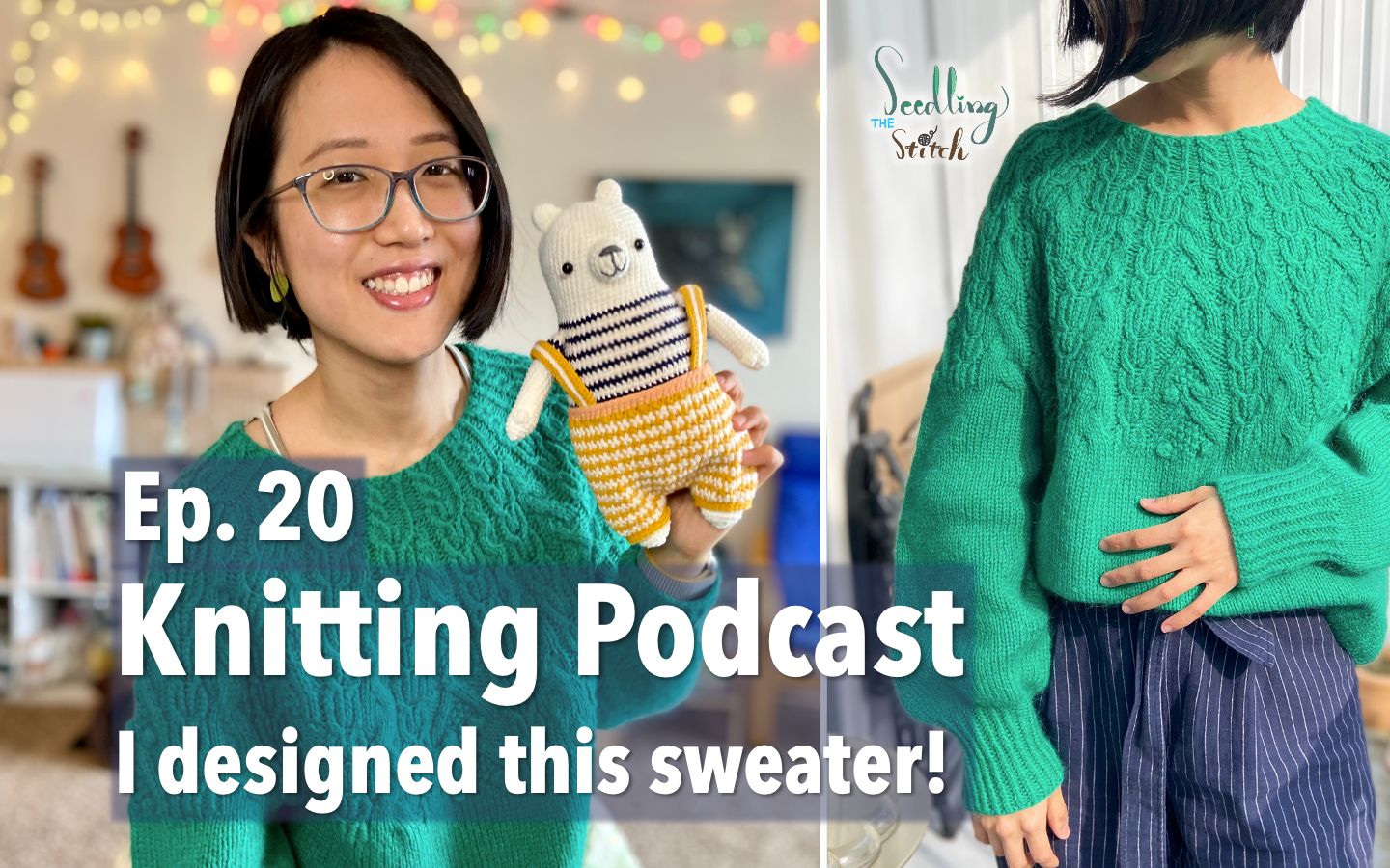 Knitting Podcast Ep.20全英文不剪辑做一期编织播客,爱咋咋地吧!【中英双语字幕】哔哩哔哩bilibili