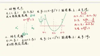 Descargar video: 二次函数重难点～对称性的理解之动点定轴和定点动轴问题