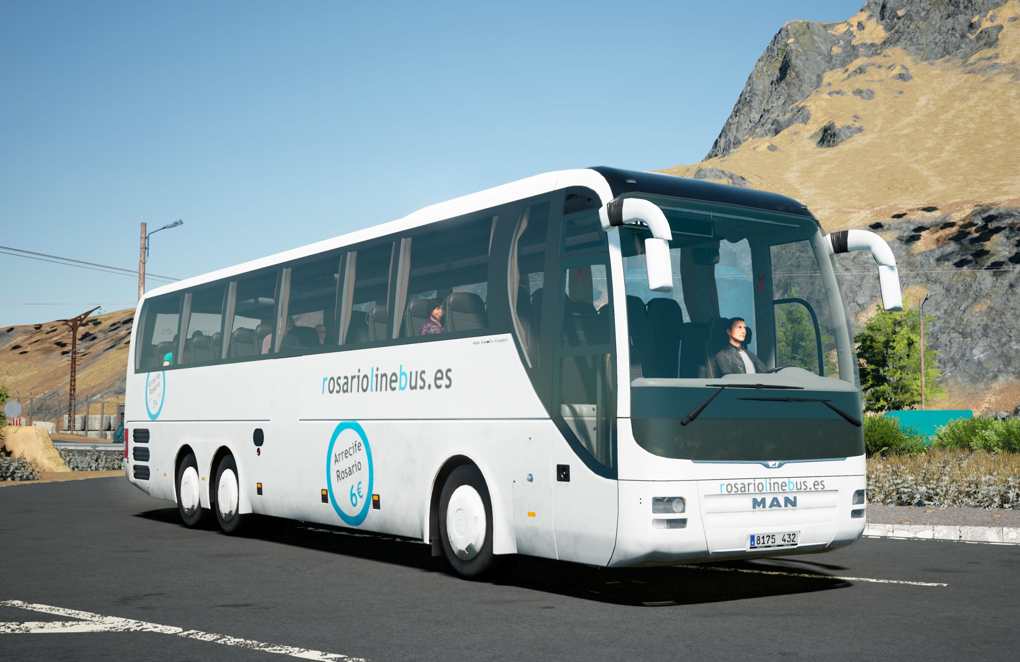 车队平稳经营后的录制的第一趟订单行程 驾驶三轴曼恩于273路开往拉吉