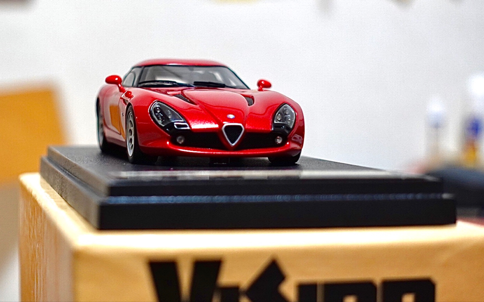 【开箱】1/43 make up 阿尔法罗密欧 tz3 怪诞之美【4k】