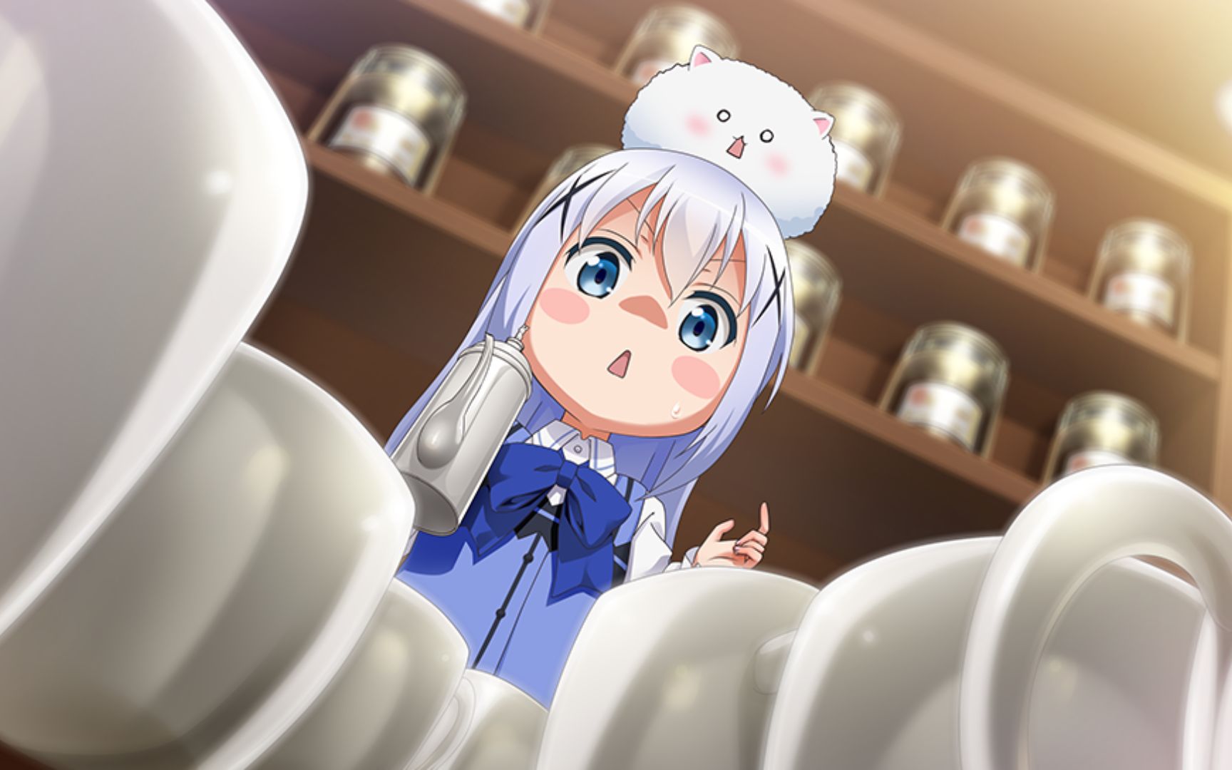 【点兔psv游戏】智乃酱:今天的心爱桑真是可靠呢!_单机游戏热门视频