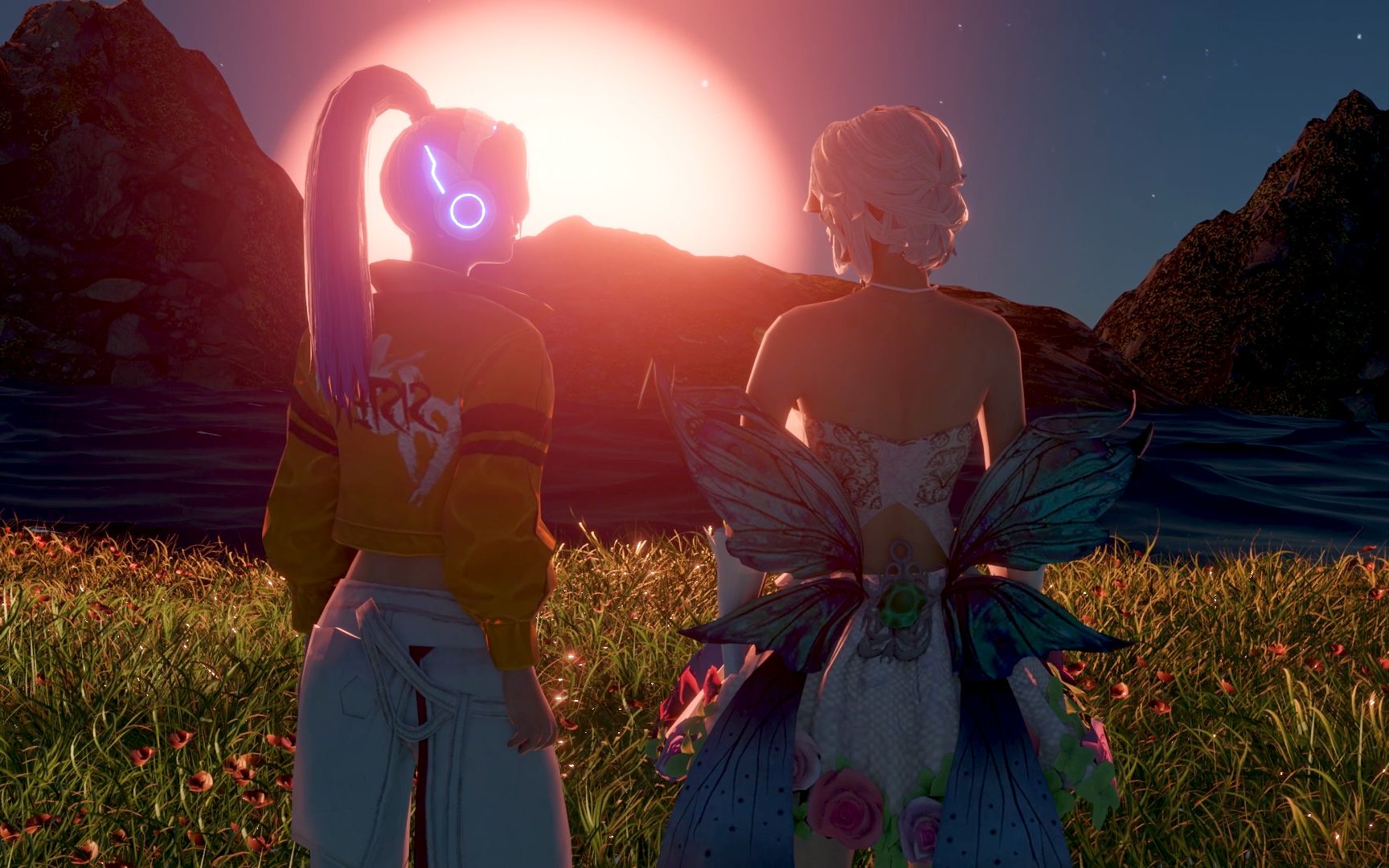 【blender】和平精英建模夕阳场景,谁看谁不爱?