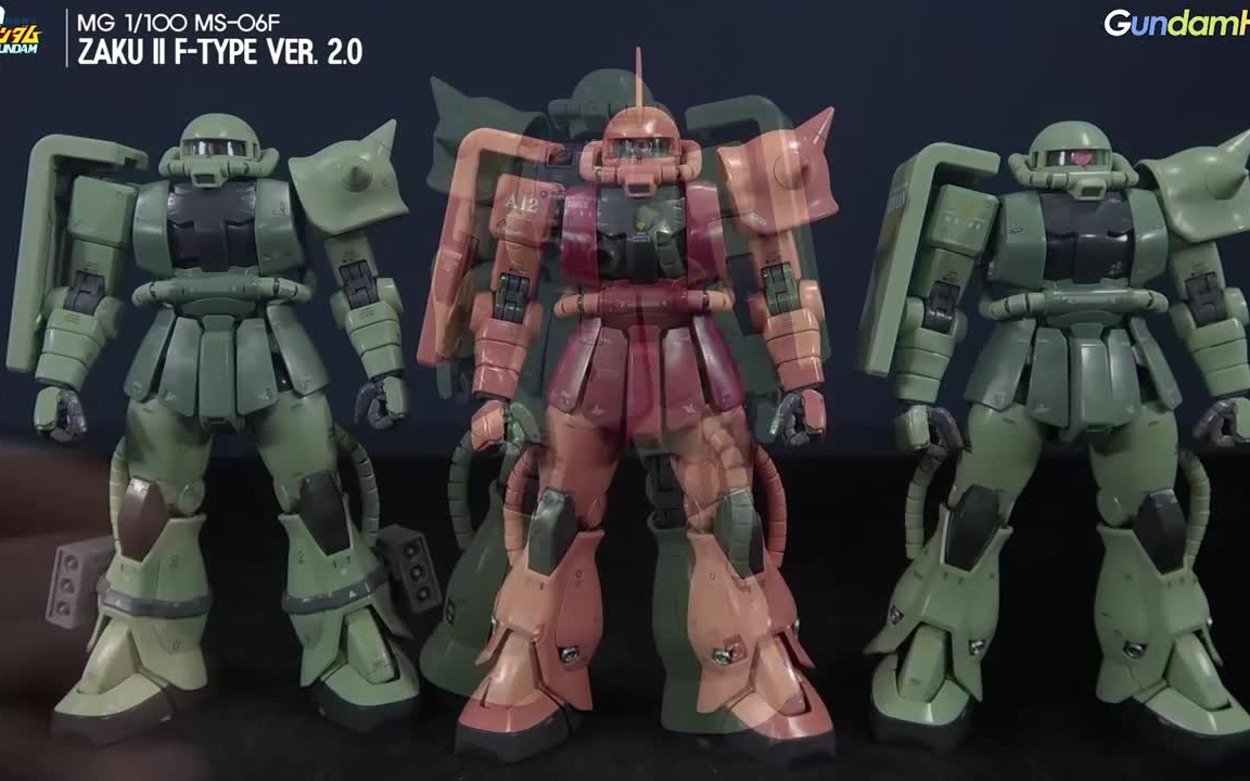 【搬运速送】万代mg 扎古ii ms-06f 2.0版本 测评(cc机翻.