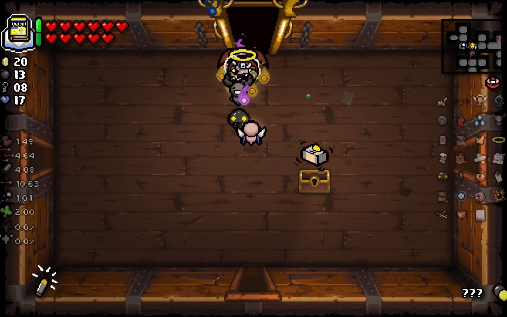 以撒的结合bethany双马尾宝箱层