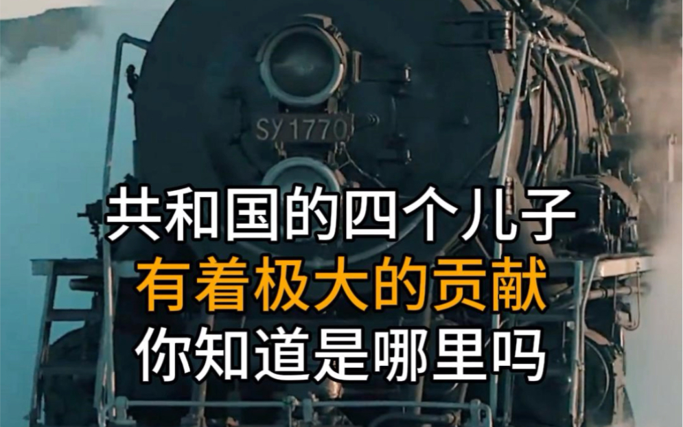 共和国的四个儿子,他们都有着极大的贡献,你知道是那里吗哔哩哔哩bilibili