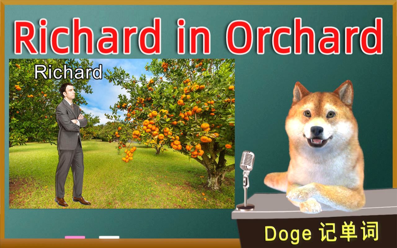 【每日一词】0929 orchard 四六级英语词汇哔哩哔哩bilibili