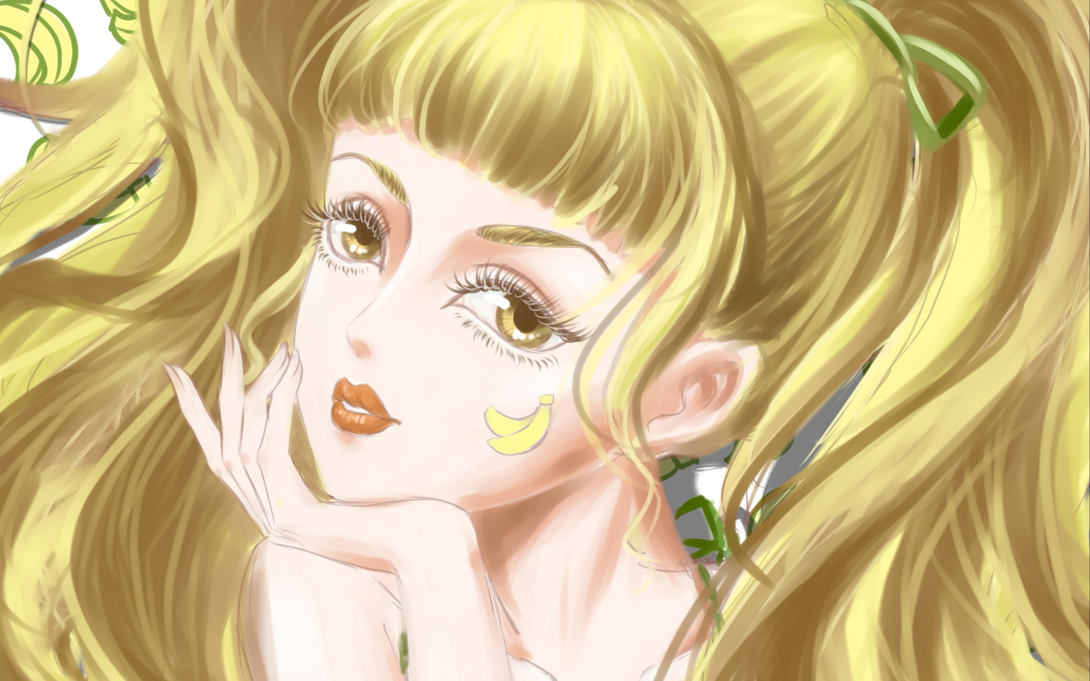 【crazymina】【板绘】香蕉牛奶拟人萌妹砸