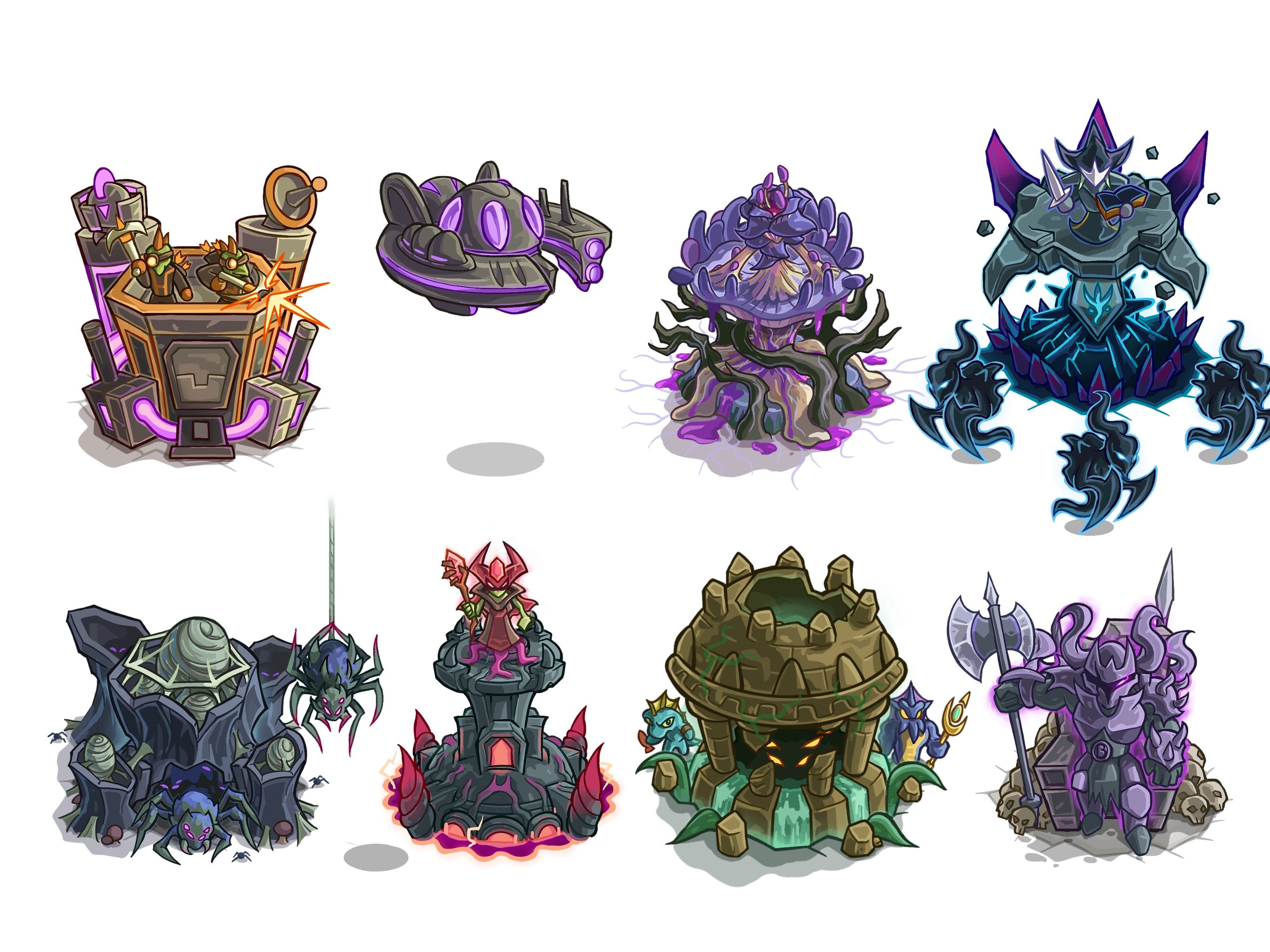 当kr的boss们变成了防御塔