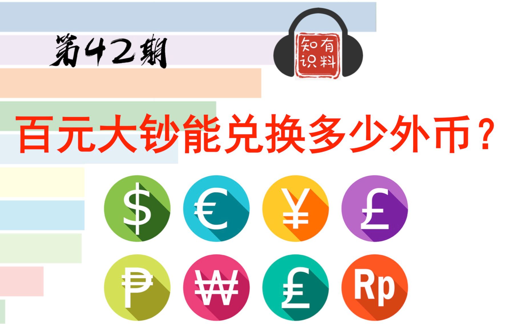 【第42期 】人民幣兌換100種外幣全排行,人民幣還能升值嗎?