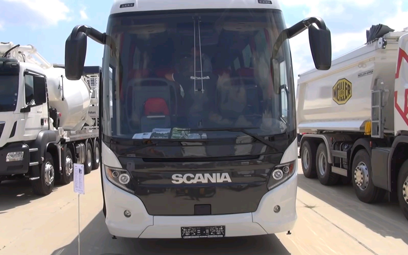 斯堪尼亚统领 scania touring静态测评