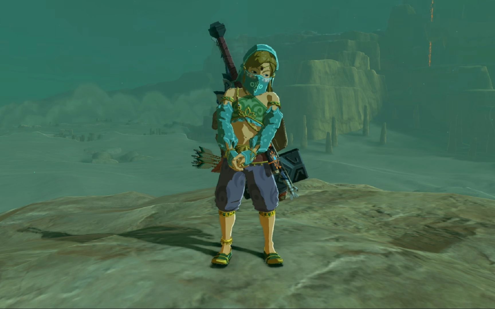 塞尔达传说旷野之息 主线实况 17 女装林克超可爱