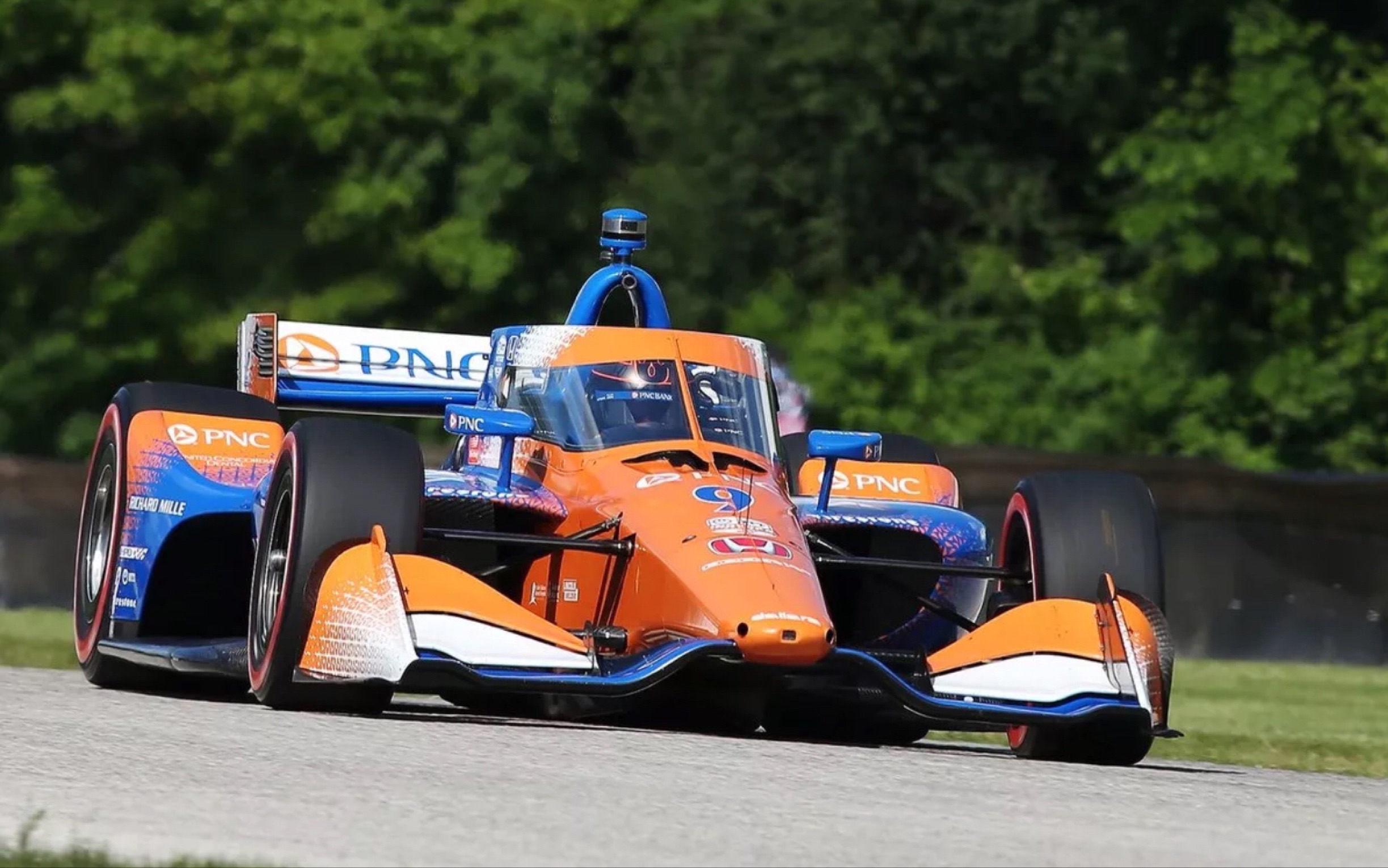 indycar2022美国之路站scottdixion正赛车载