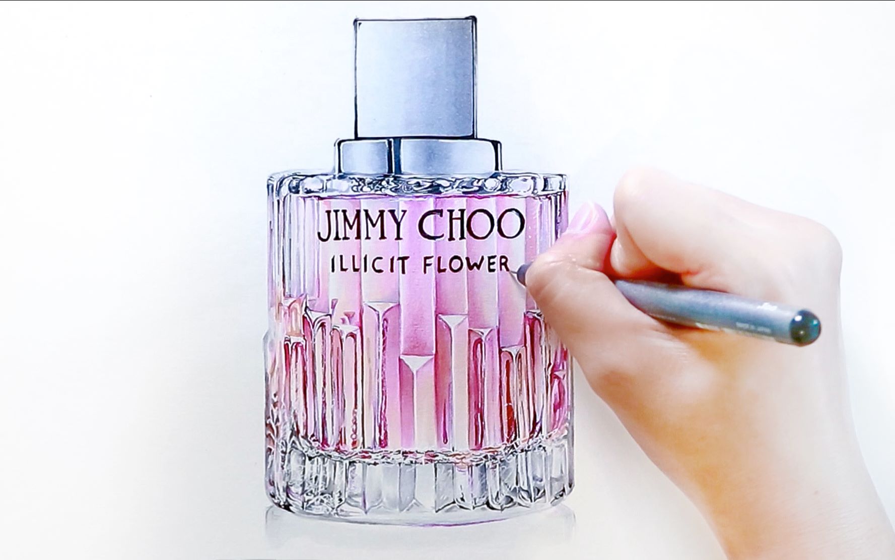 【至尚君】教你画个晶莹剔透的香水瓶ヾ(●゜▽゜●)79up的第一个