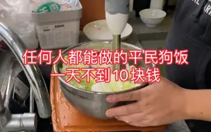 Descargar video: 任何人都能做的平民狗饭，一天不到十块