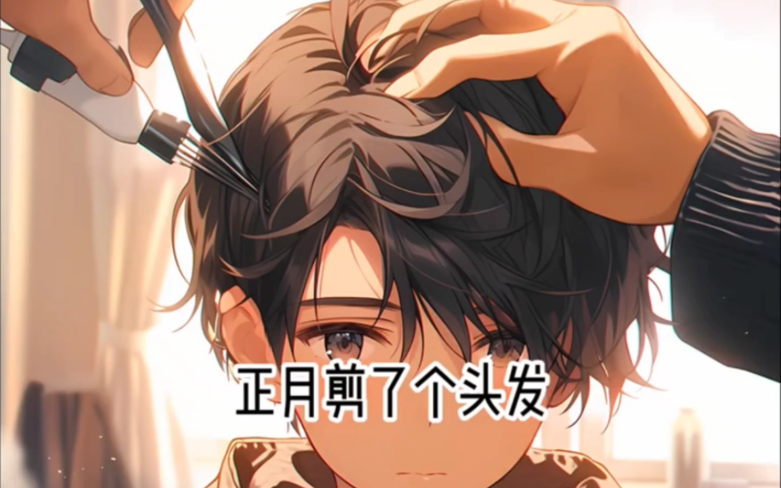 舅妈扇我巴掌,说我咒死了舅舅!#正月剪头 #漫画