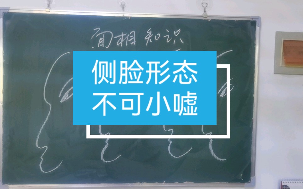 【面相论述】一般观相都是多看正面,实际上侧面也很重要,侧脸就是看整个三停是否在一个平面上,意义不小,需要注意!★仅供娱乐★哔哩哔哩bilibili