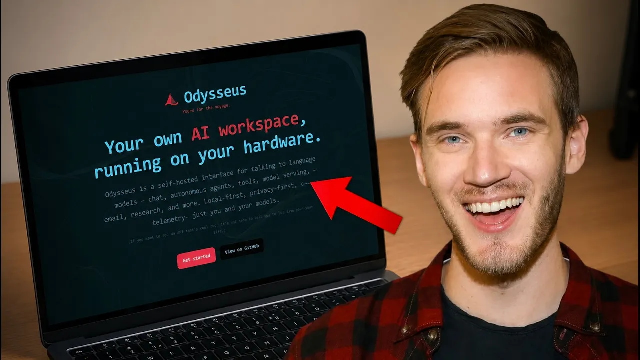PewDiePie开源 AI 工作区：自托管+隐私保护，功能堪比付费工具 | ThePrimeagenHighlights