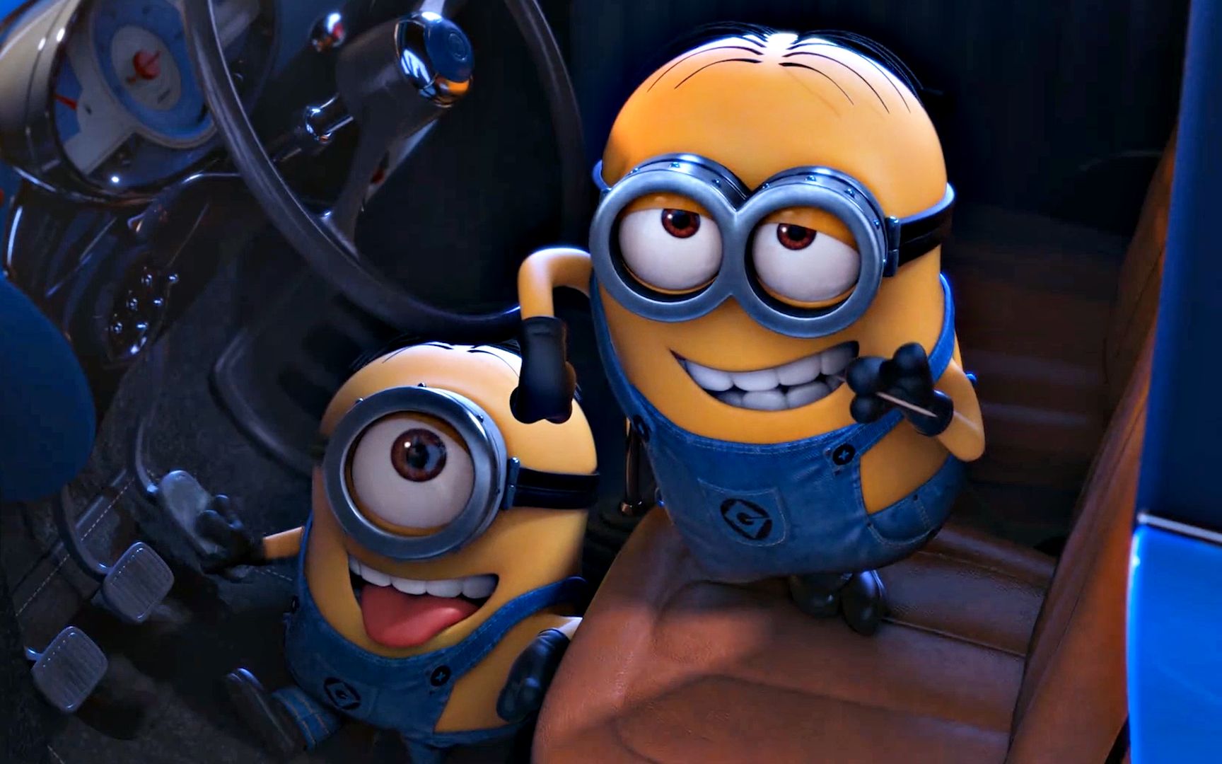 小黄人开车还是有点猛的,hhh_哔哩哔哩_bilibili