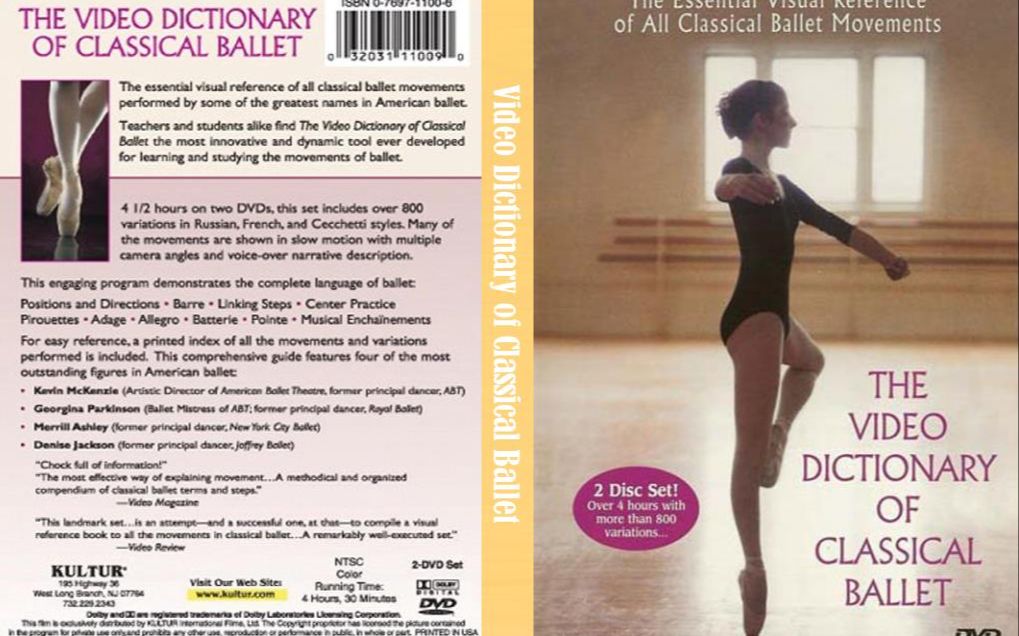 芭蕾舞基础教学 800个动作详解 The Video Dictionary of Classical Ballet D2哔哩哔哩bilibili