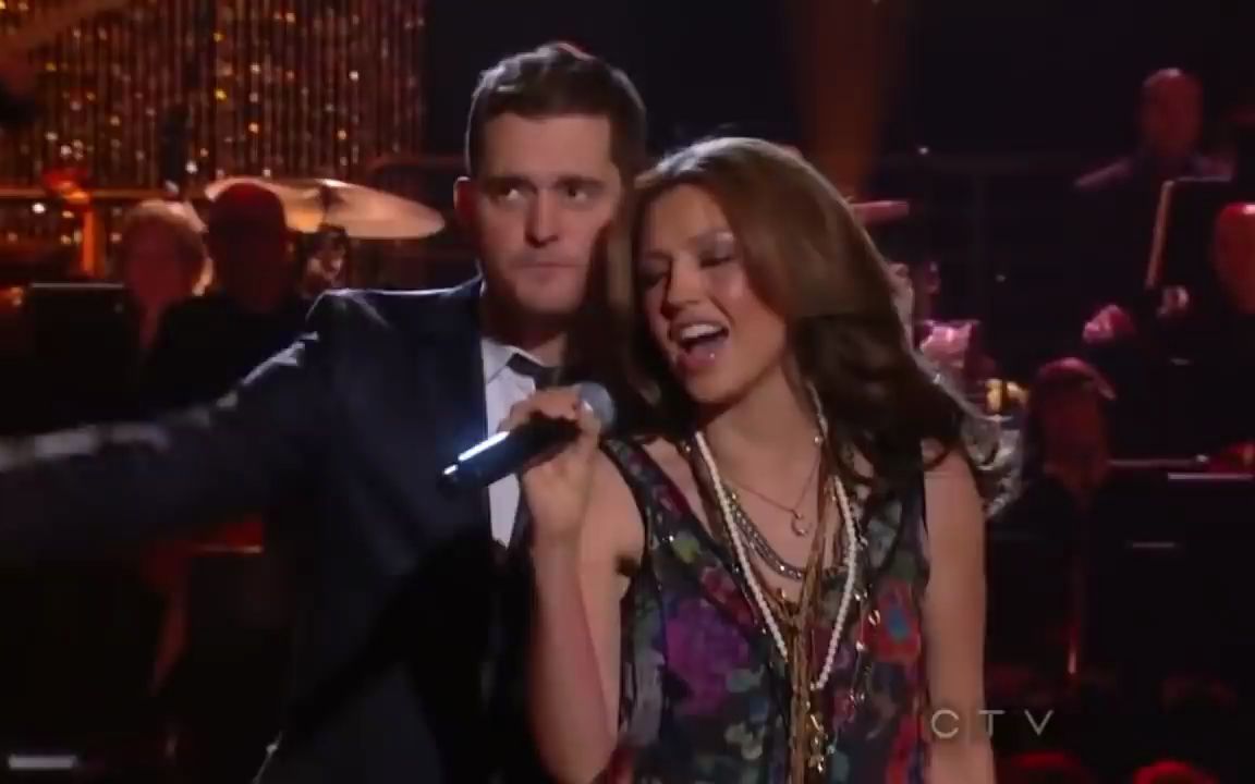 [图]圣诞节快乐Feliz Navidad/Mis Deseos - Michael Bublé Duet With Thalia