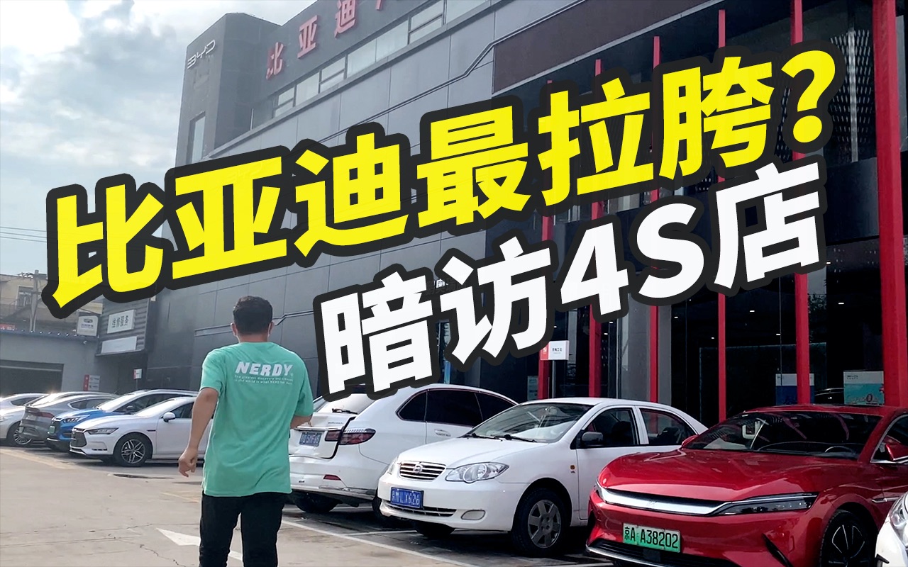 暗访六家4S店,他们为什么都夸特斯拉?BYD最拉胯?哔哩哔哩bilibili