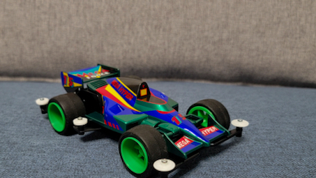 万代bandai四驱车 绝版二代hyper racer,永恒无法超越的经典