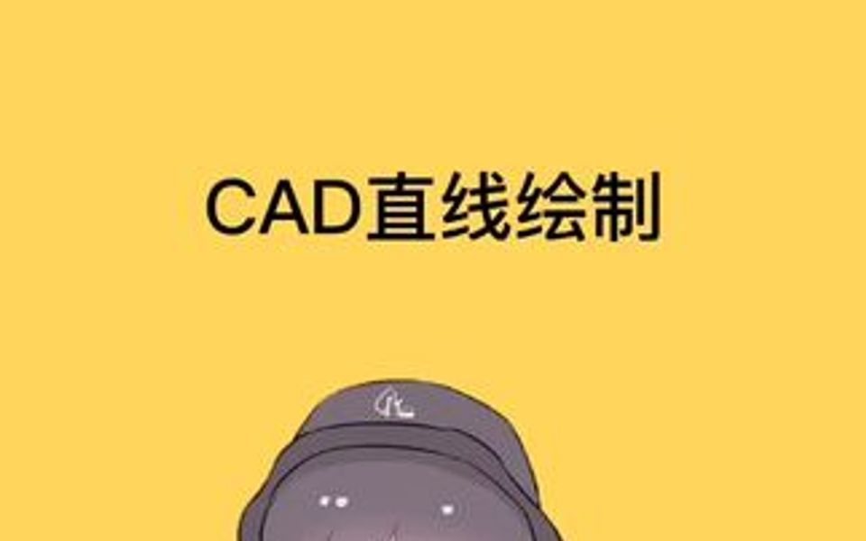 cad直线绘制及确认命令哔哩哔哩bilibili