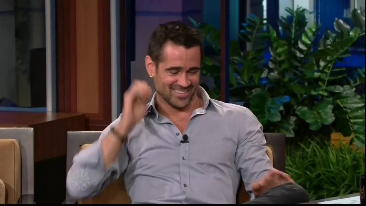 Colin Farrell 科林法瑞尔的DDD小肚腩之旅 Jay Leno哔哩哔哩bilibili