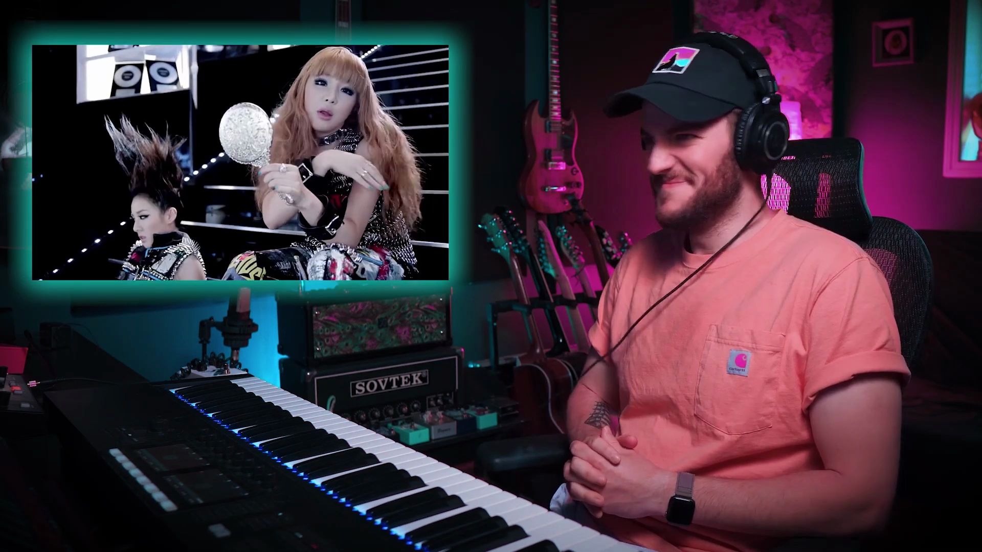 音乐制作人初次reaction 2ne1"我最红"mv