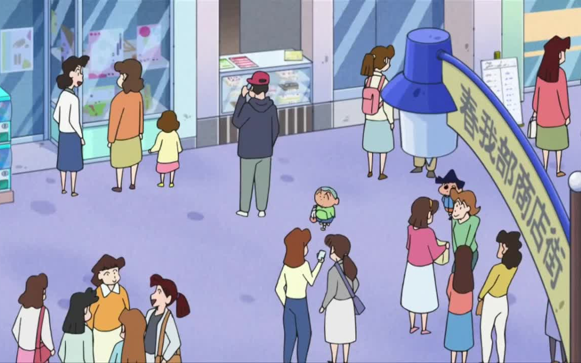 【蜡笔小新补番】第八季53 商店街的红人