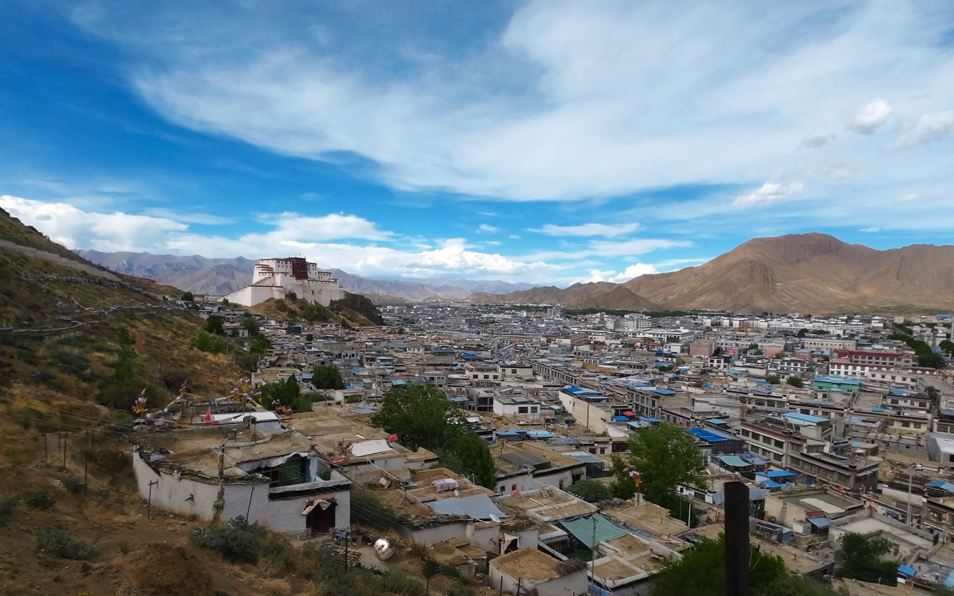日喀则扎什伦布寺-桑珠孜宗堡转经路徒步