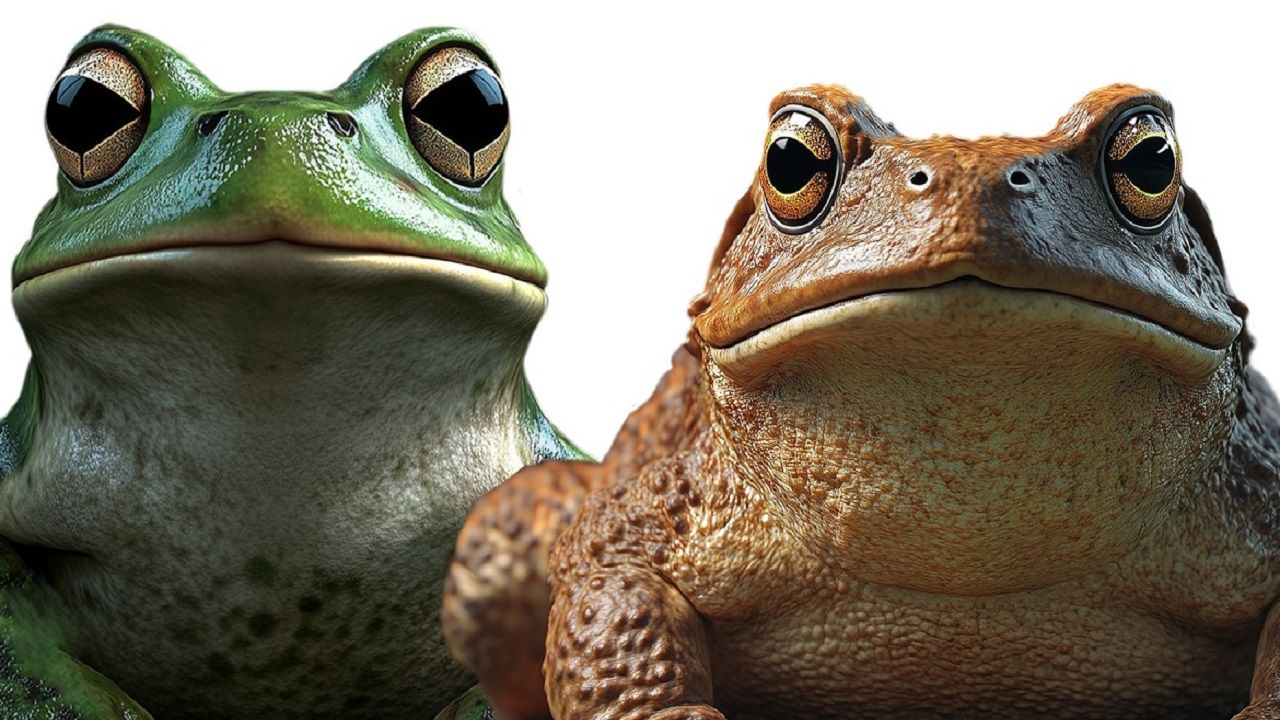 青蛙与癞蛤蟆有什么区别?