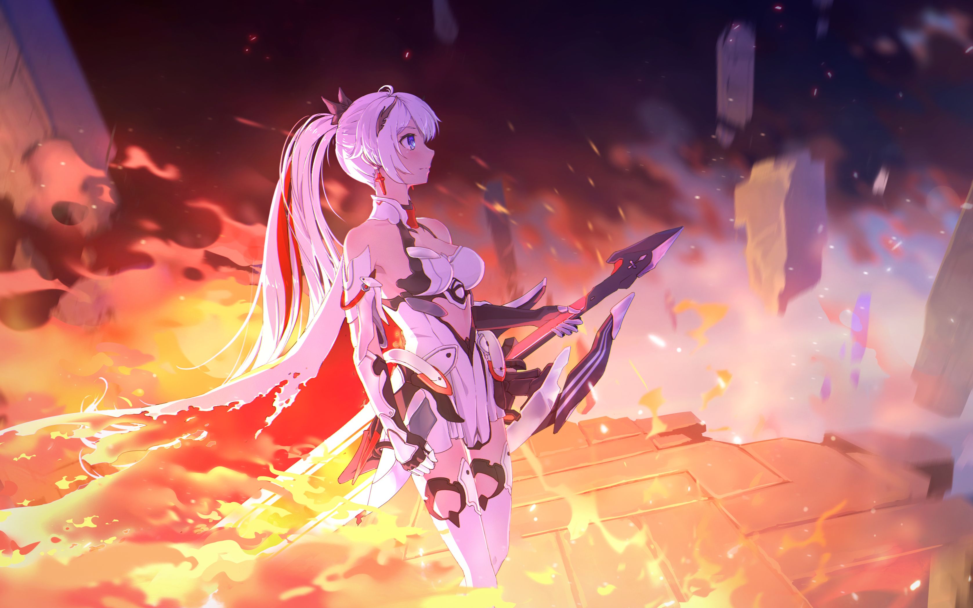 moon halo 薪炎永燃 ae特效--音乐可视化_哔哩哔哩_bilibili