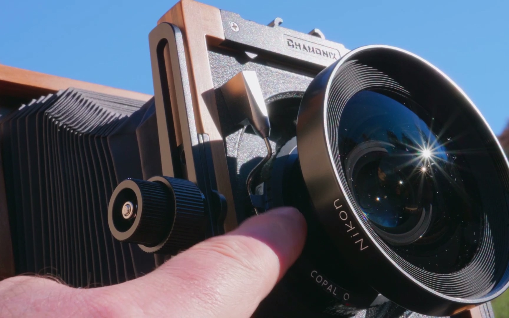 锡安秋季摄影 在我的 4x5 大画幅相机上拍摄6x12宽幅图像 上集