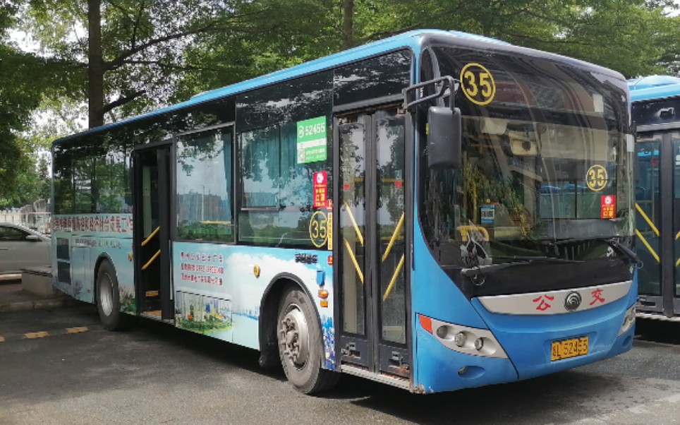 云乘车惠州公交35路宇通插电zk6105chevnpg4第一批次运行录影