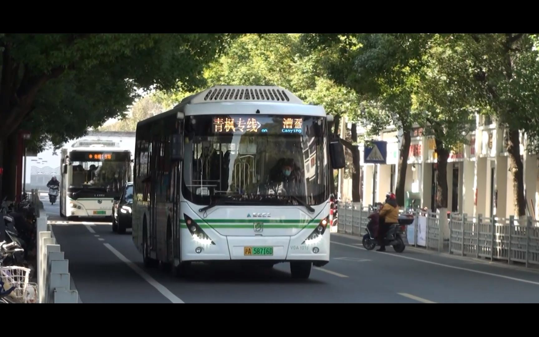 上海公交 金山巴士 青枫专线 v0a-1018