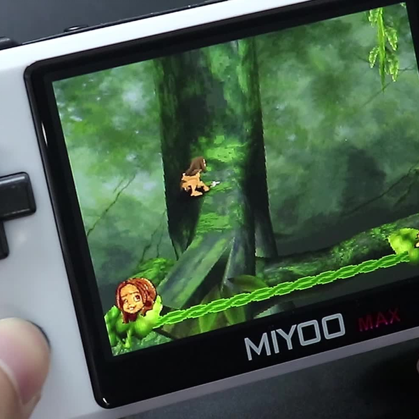 开源掌机】新版miyoo掌机-ps1-人猿泰山-合金装备-生化危机2-少年