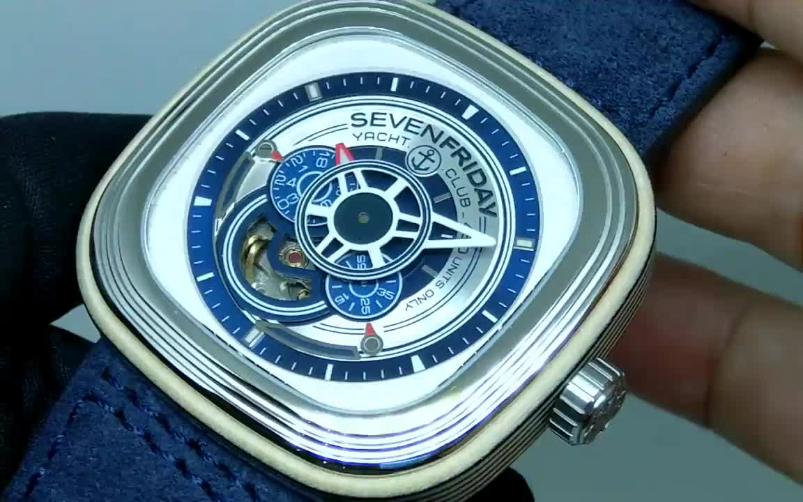 碧海藍天sevenfridayp306帆船俱樂部yachtclub限量表