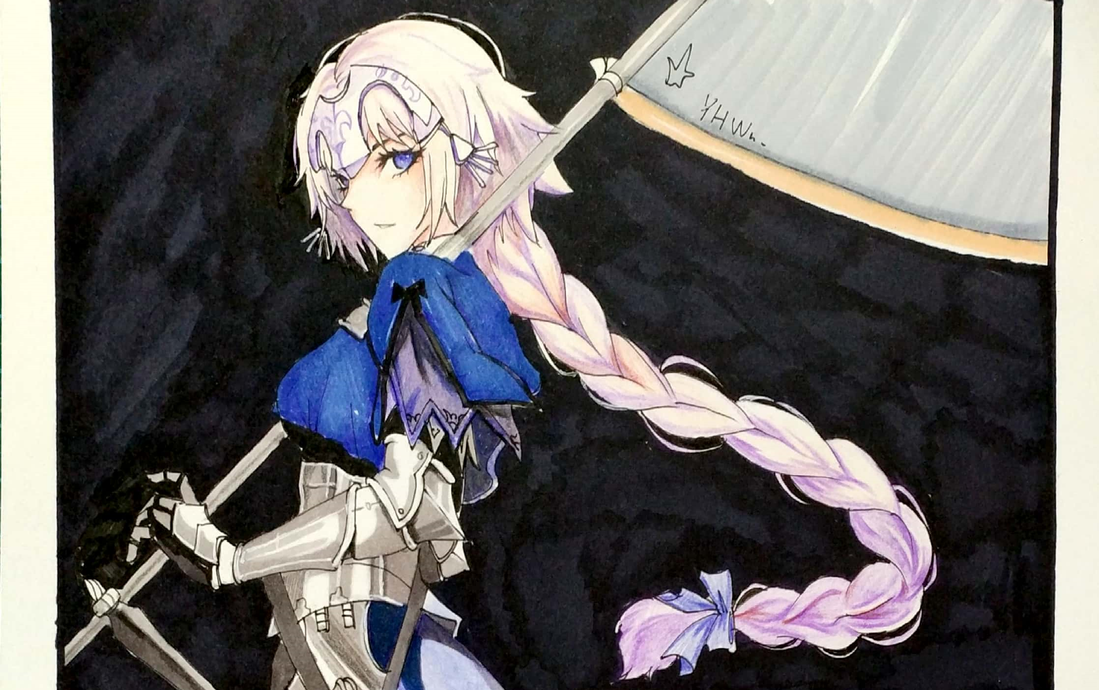 贞德小姐姐手绘_综合_动画_bilibili_哔哩哔哩