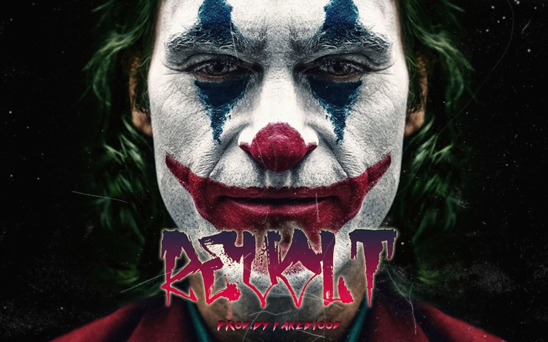 致敬joker小丑2019燃爆hardtraptypebeatrevoltmetalrocktrap