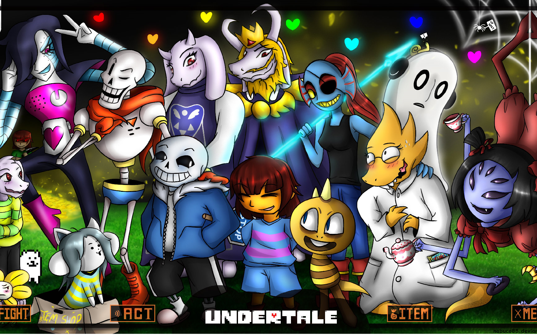 undertale完结撒花真和平结局告别