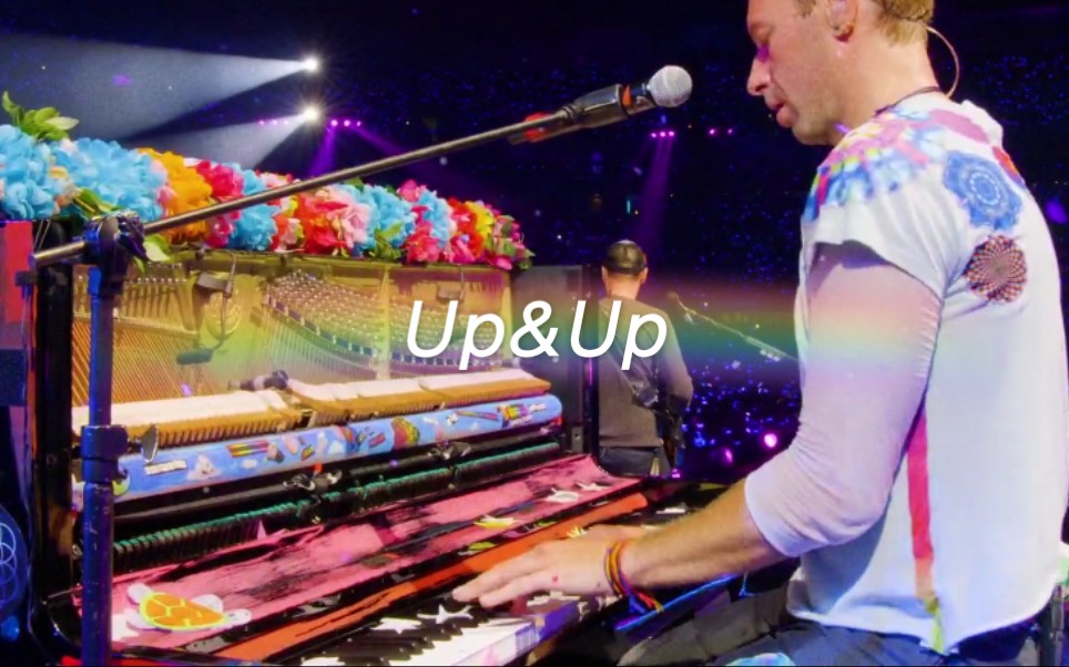 [图]Up&Up【相信爱】【中英字幕】1080p Coldplay圣保罗演唱会 believe in love 神仙现场，美到爆炸！