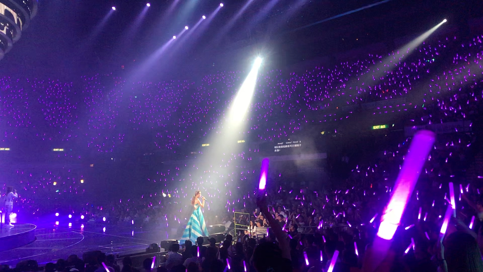 2018年 容祖儿 pretty crazy 演唱会《未知》祖儿在向我招手哎