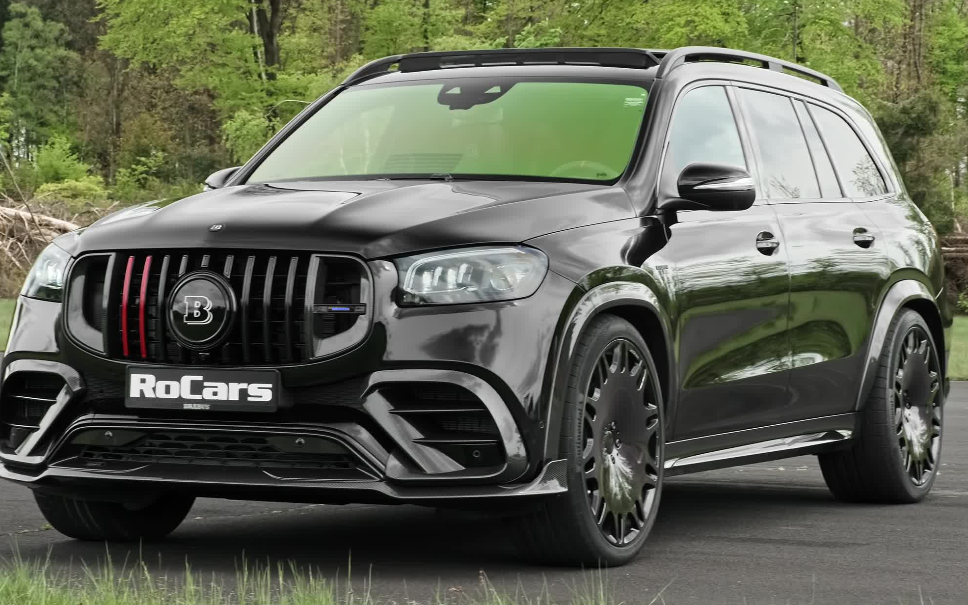 名车观赏:2021款brabus gls 800 超级suv