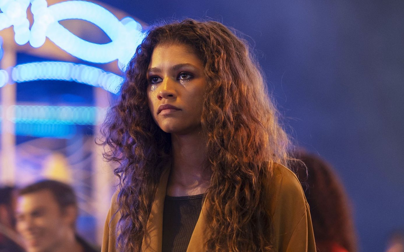 赞达亚艾美奖后台在线访谈《迷醉》搞笑趣事以及社会影响@em英乐字幕