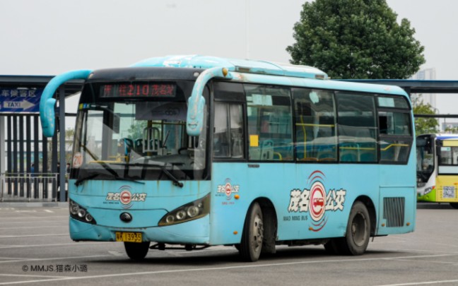 情怀 回顾锡柴机和老报站)【pov】茂名公交210路 茂名站南广场→白土