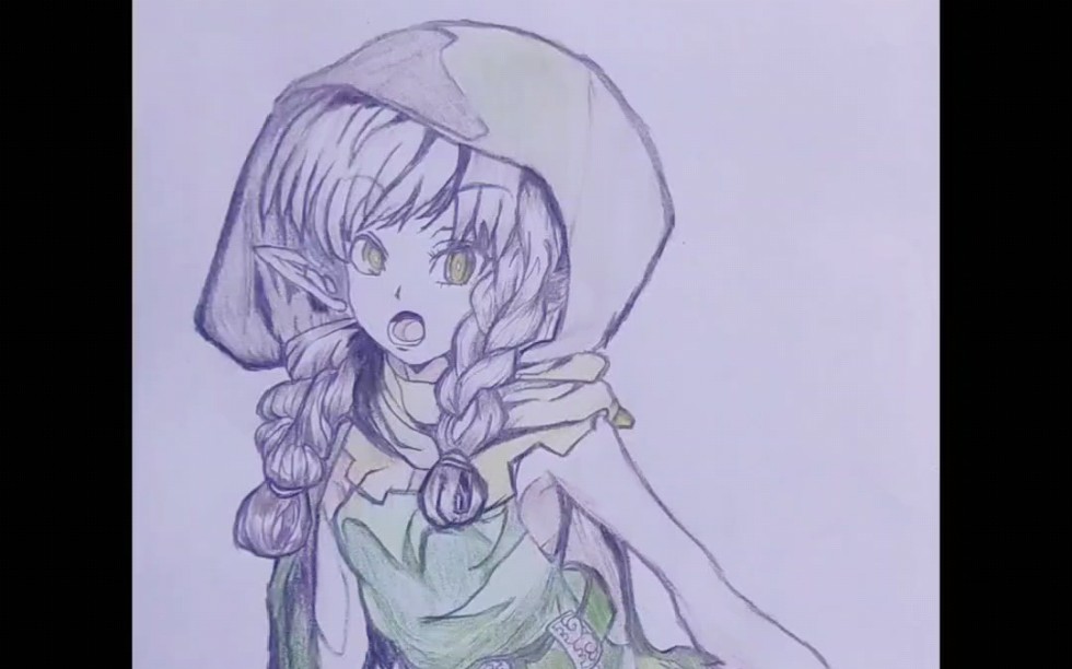 心血来潮画个娘化林克