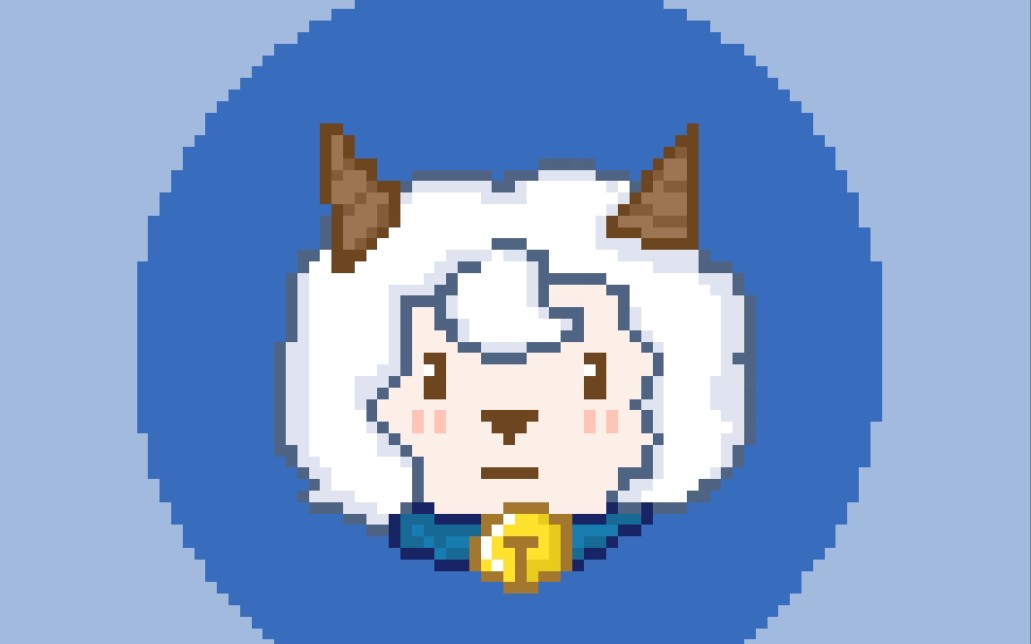 绘画:喜羊羊与灰太狼可爱像素壁纸