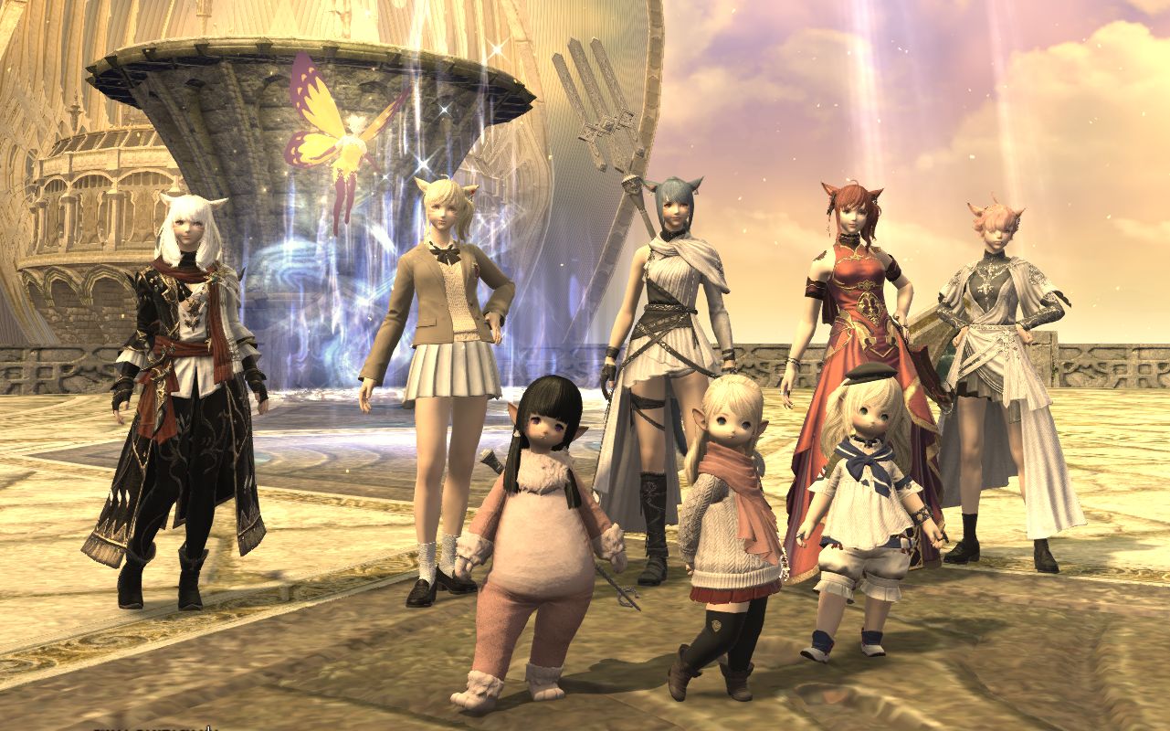 ff14绝龙诗战争初通留念白魔视角foxteam